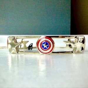 Marvel  the Adventures Captain America Bangle Bracelet